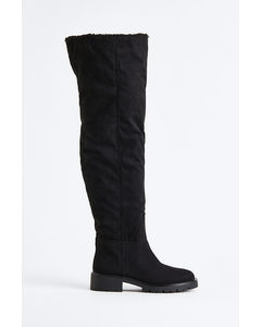 Warm-lined Boots Black