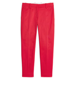 Cotton Stretch Chinos Red