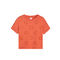 Embroidered T-Shirt Orange