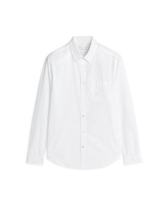 Shirt 11 aus Popeline Weiß