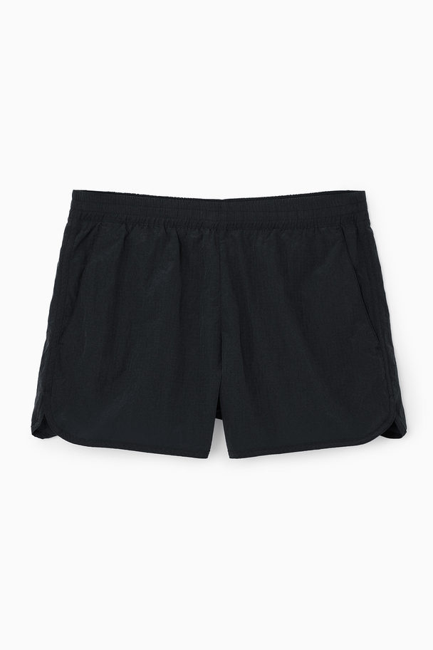 COS Packable Swim Shorts Navy Blue