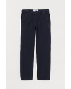 Relaxed Jeans Donkerblauw