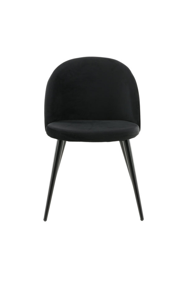 Venture Home Velvet Chair 2-pack