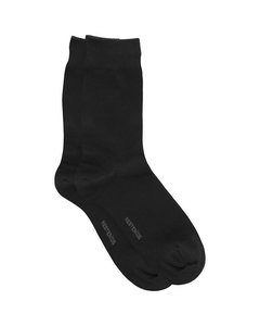 5-pack Regular Socks Cotton Pitch Black
