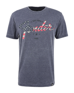 Fender American Flag Logo T-Shirt