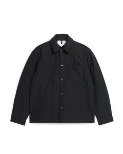Quilted Shirt Black