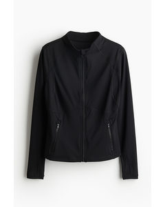 Sculpting Zip Jacket Black