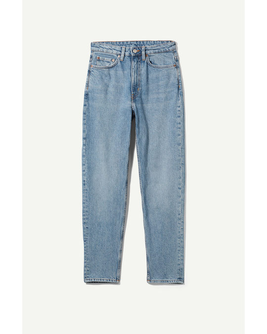 Weekday Mika High Mom Jeans Air Blue