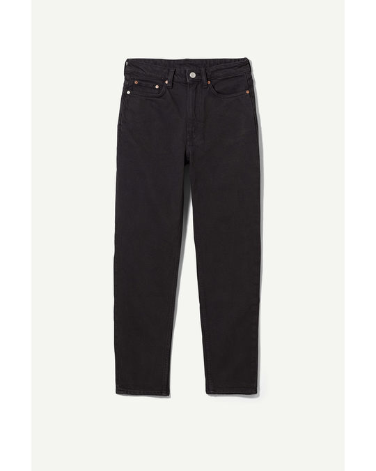 Weekday Mika High Mom Jeans Tuned Black