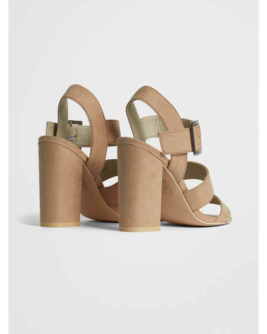 NLY by Nelly Perfect Day Heel Nougat