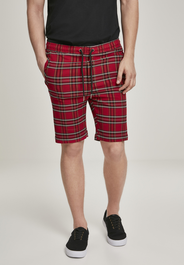Urban Classics Herren Checker Shorts