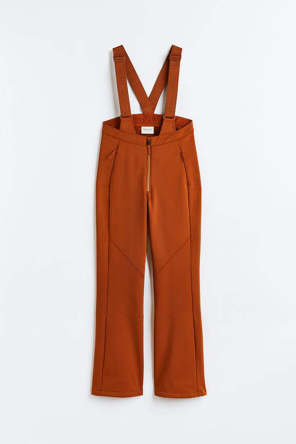 H&M Water-repellent Ski Trousers Light Brown