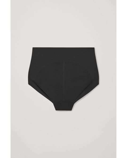 COS Control High-waisted Recycled Nylon Briefs Shade 090