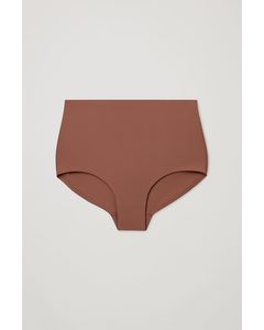 Control High-waisted Recycled Nylon Briefs Shade 327