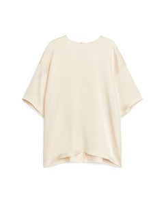 Oversized T-shirt I Siden Off-white