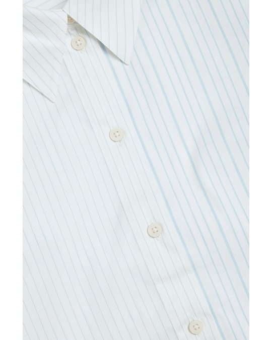 COS Striped Shirt White / Blue