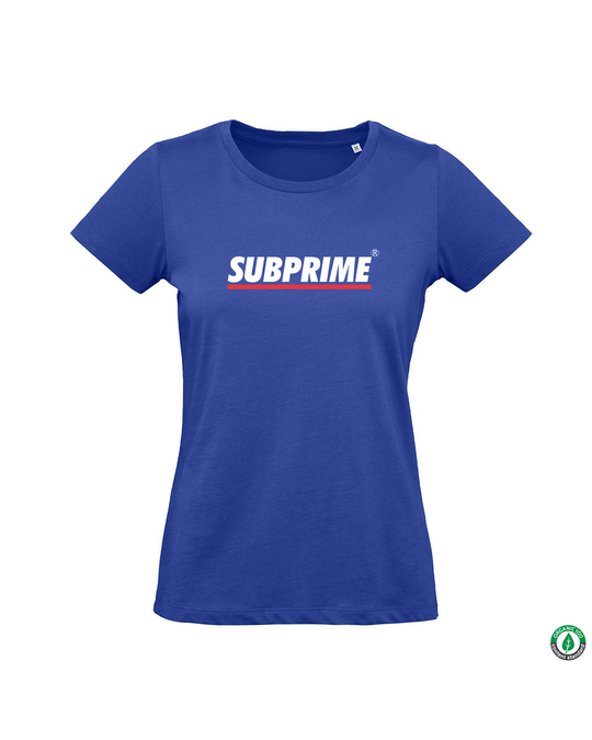 Subprime Subprime Wmn Tee Stripe Royal Blue