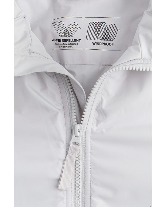 H&M Water-repellent Jacket Light Grey