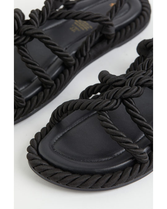 H&M Sandals Black