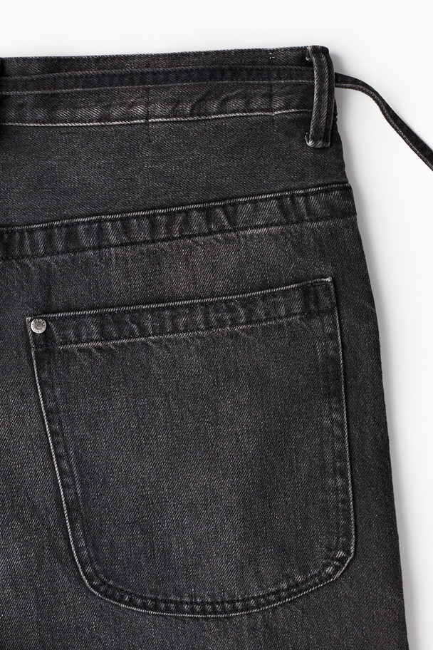 H&M Wide Jeans Black