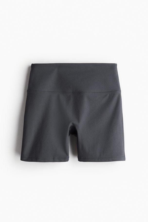 H&M DryMove™ Sport-Radlershorts Dunkelgrau