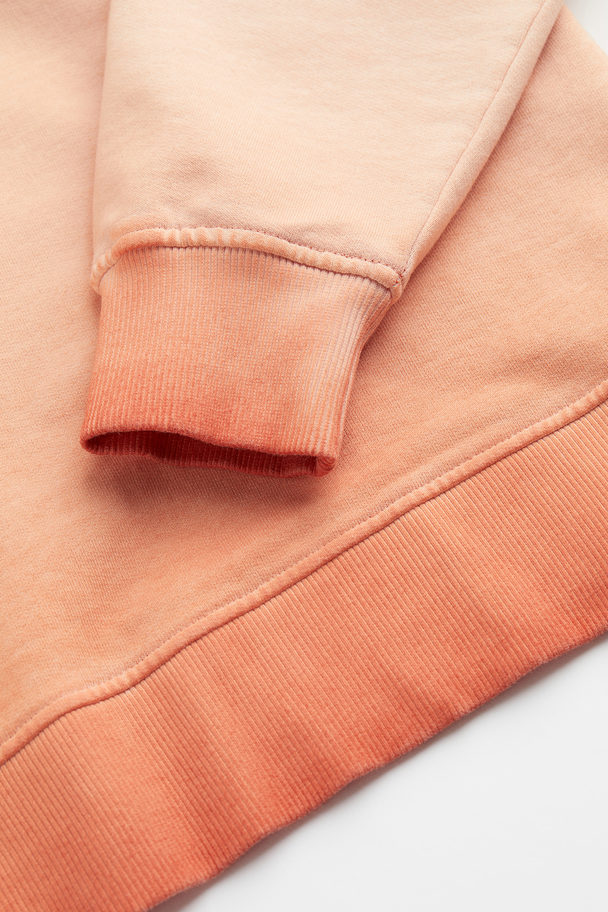H&M Sweatshirt Aprikos/orange