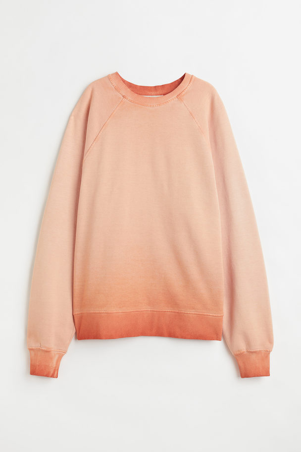 H&M Sweatshirt Apricot/orange