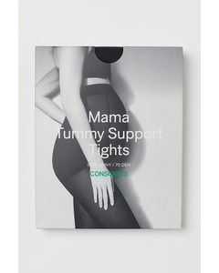 Mama Supportpanty - 70 Denier Zwart