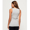 Emily Rib Loungewear Vest Sky Grey Marl
