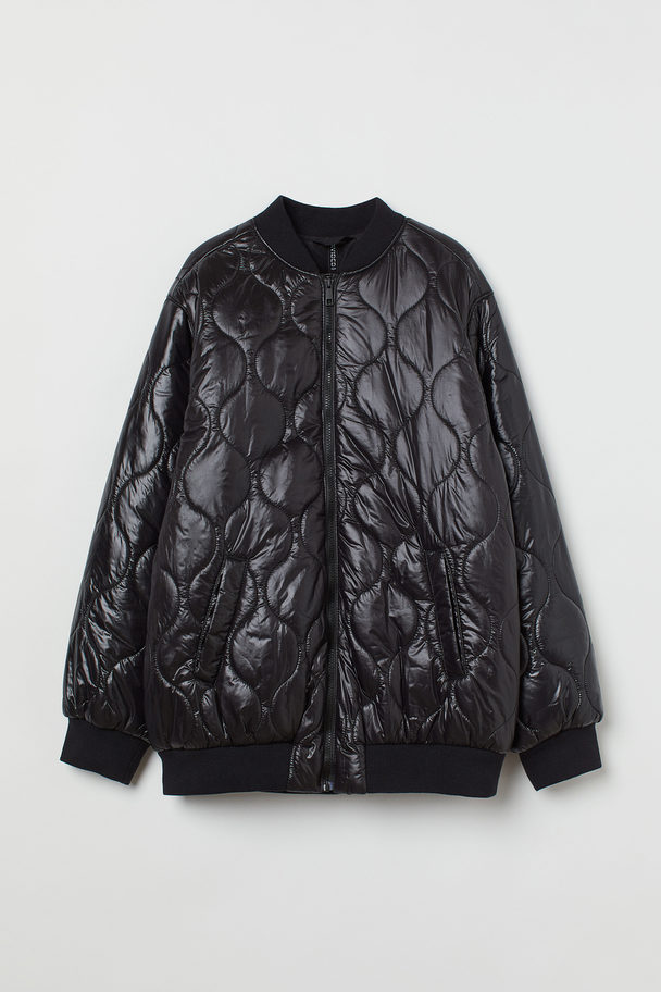 H&M Oversized Jacket Black