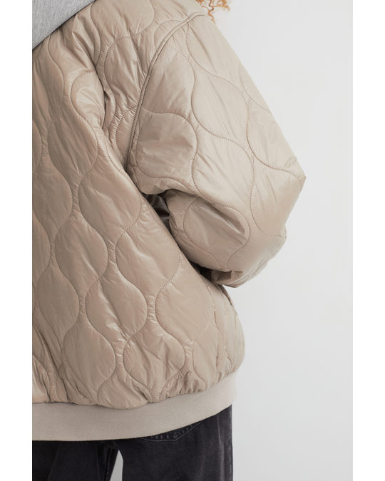 H&M Oversized Jacket Beige