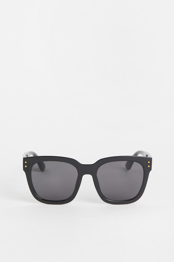 H&M Polarisierende Sonnenbrille Schwarz