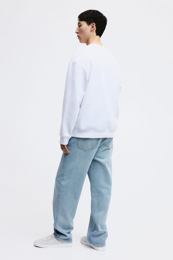 H&M Sweater - Loose Fit Wit