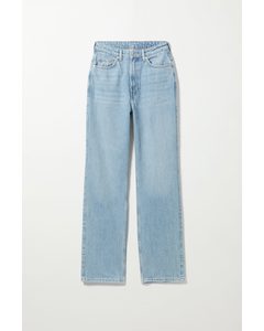 Rowe Extra High Straight Jeans Moise Blue