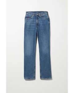 Rowe Extra High Straight Jeans Sea Blue