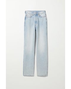 Rowe Extra High Straight Jeans Fresh Blue