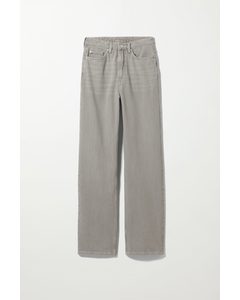 Rowe Extra High Straight Jeans Summer Grey