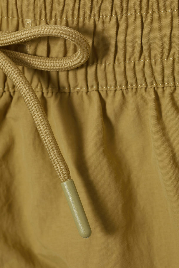 Weekday Tan Structure Swim Shorts Khaki