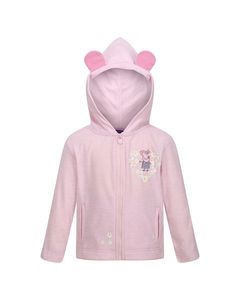 Regatta Childrens/kids Peppa Pig Floral Fleece Full Zip Hoodie