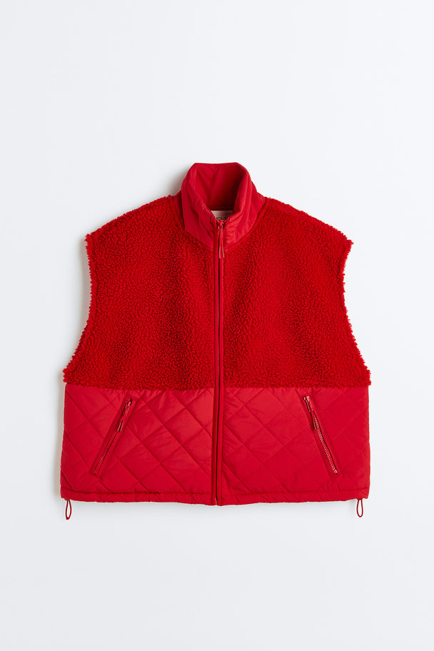 H&M Sports Gilet Red