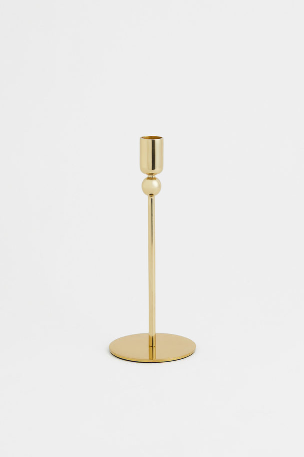 H&M HOME Kerzenständer aus Metall Goldfarben