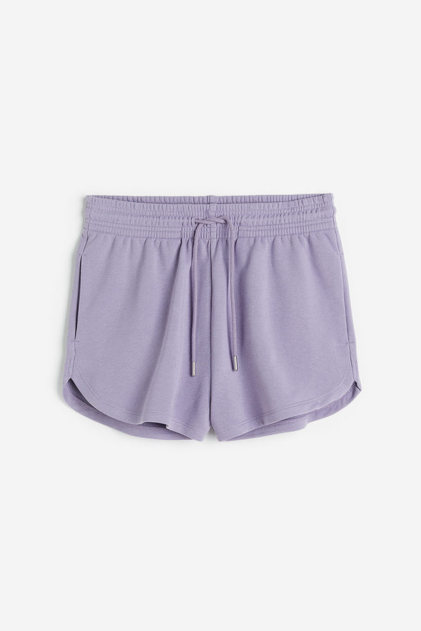 H&M Sweatshirt Shorts Purple
