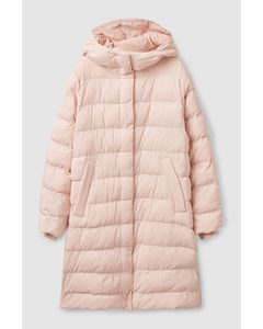 Quilted Flwrdwn™ Puffer Coat Dusty Light Pink