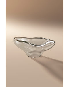 Glasschale/Vase Klarglas