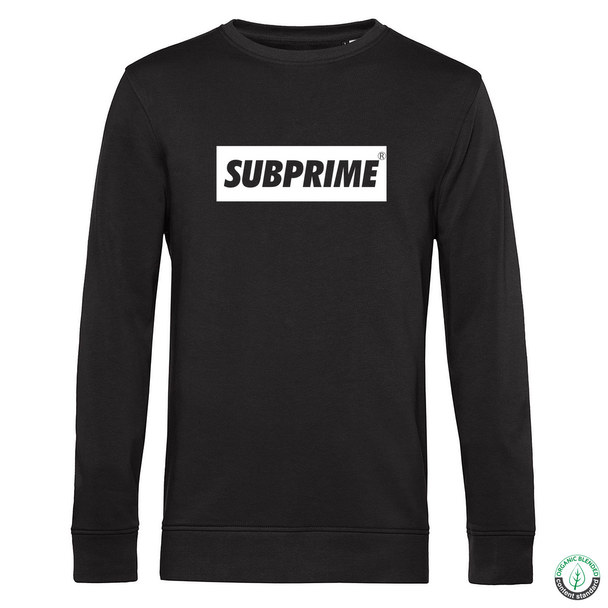 Subprime Subprime Sweater Block Black Zwart