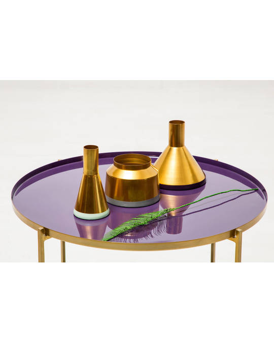 360Living Vasen 3er Set Culture 140 Gold / Mint / Plum / Grey