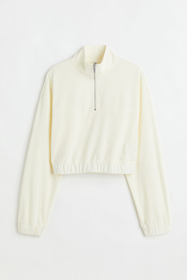 H&M Sports Sweatshirt White