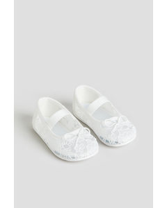 Ballet Pumps White