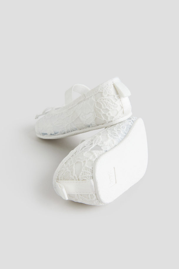 H&M Ballet Pumps White