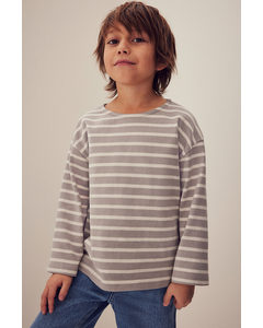 Oversized T-shirt Mole/striped
